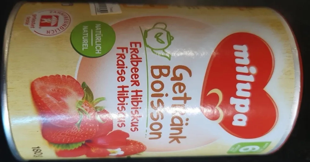 Milupa Getränk Erdbeer Hibiskus 180g