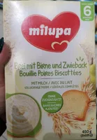 Milupa bouillie poire biscottees