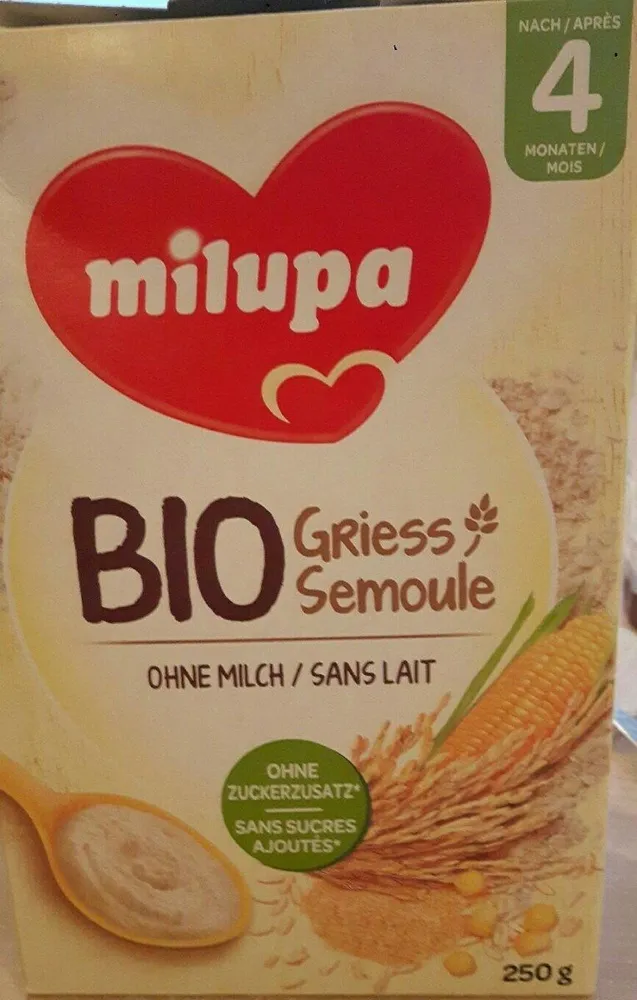 Milupa Bio Semoule