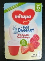 MILUPA Le Petit Dessert Rote Früchte Nach 6 Monaten 330g (6x55g)
