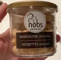 Noisettes sans sel