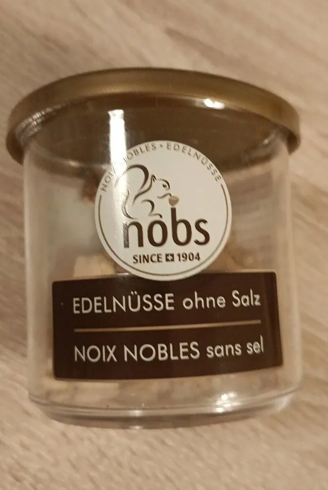 Noix nobles sans sel