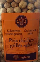 Pois chiches grillés salés