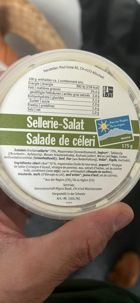 Sellerie-Salat
