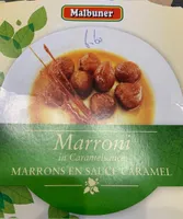 Marrons en sauce caramel