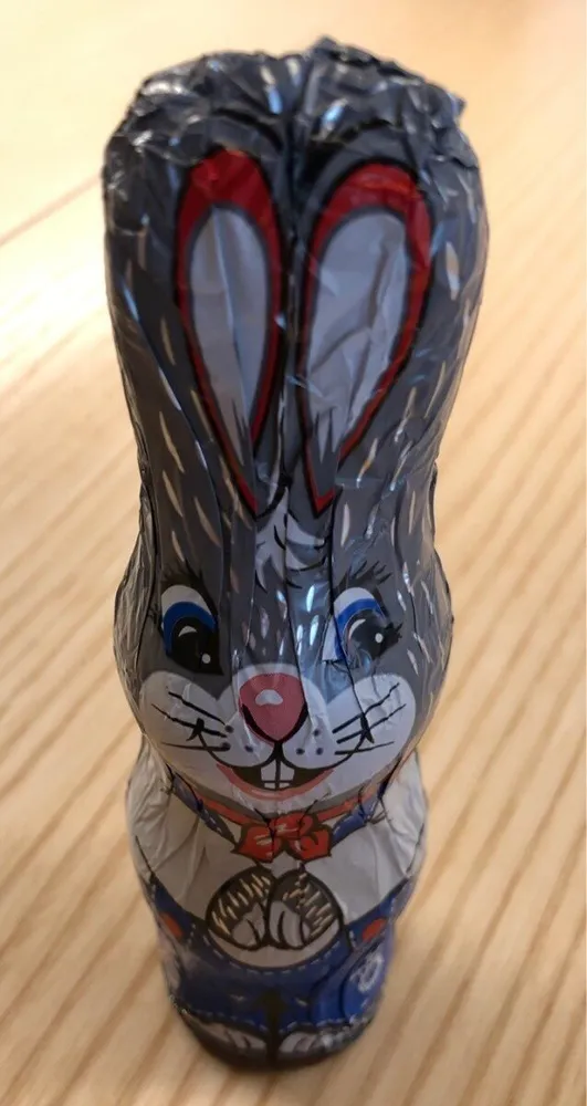 Lapin au chocolat au lait