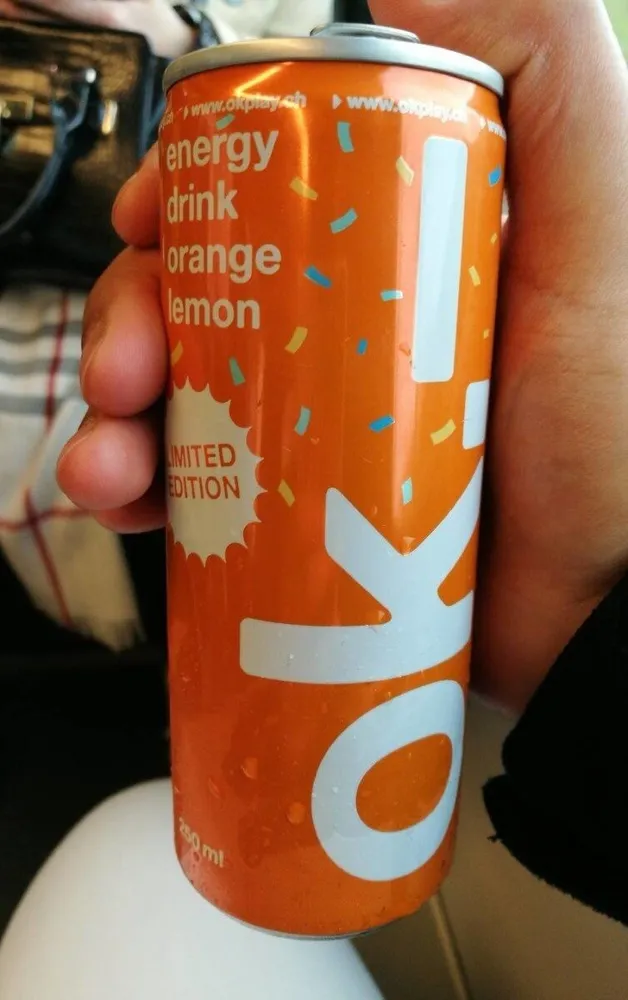 Energy Drink Orange Lemon