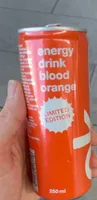 Energy drink blood orange