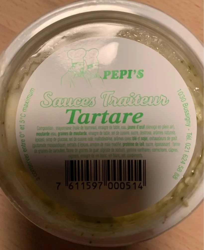 Sauce Traiteur Tartare