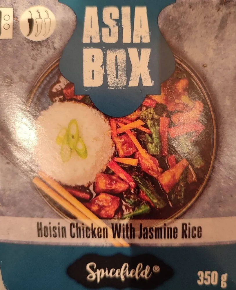Asia Box - Hoisin Chicken With Jasmine Rice