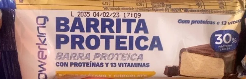 Barrita proteica