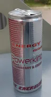 Energy Drink - Strawberry & Cream