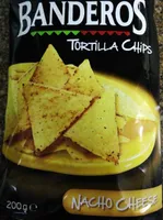 Tortilla chips nacho cheese flavour