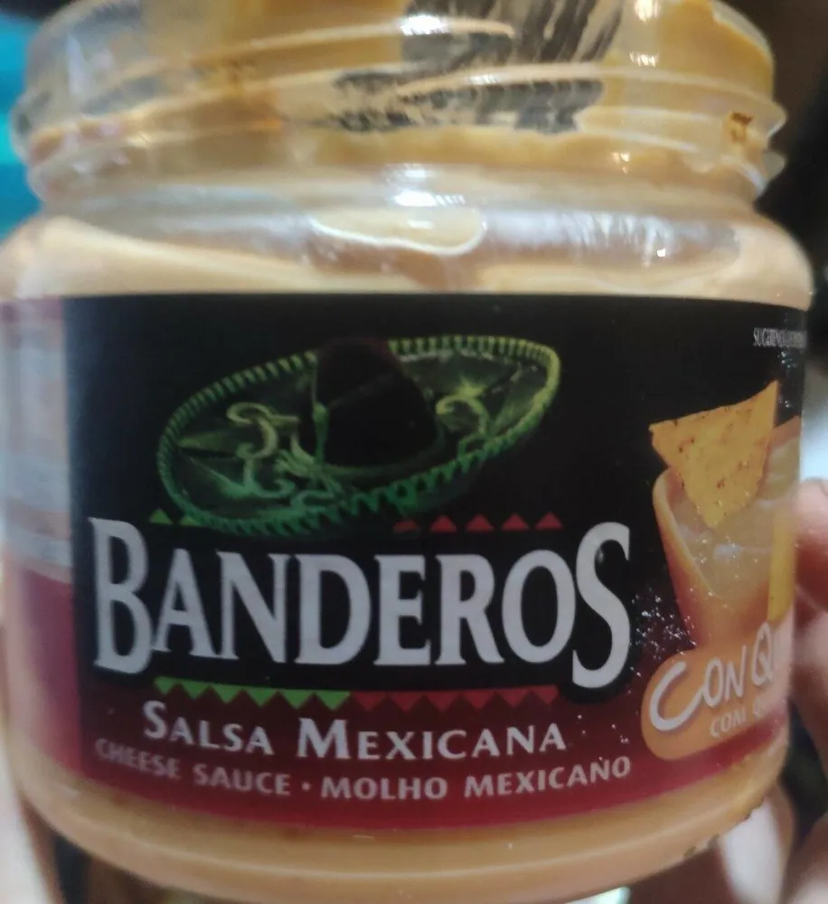 Salsa mexicana con queso