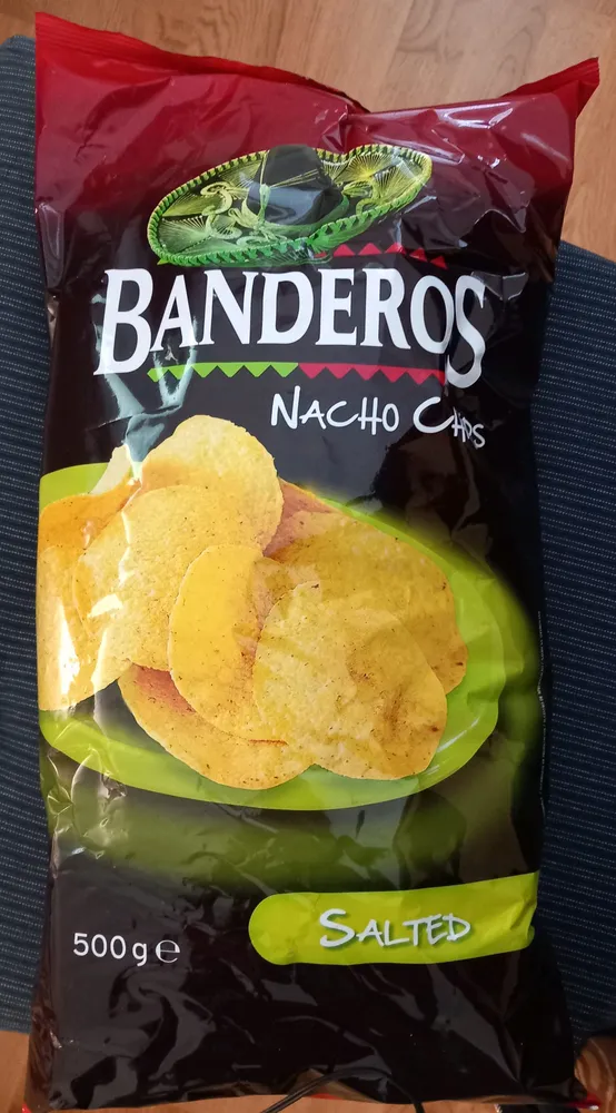 Banderos Nacho Chips Salted