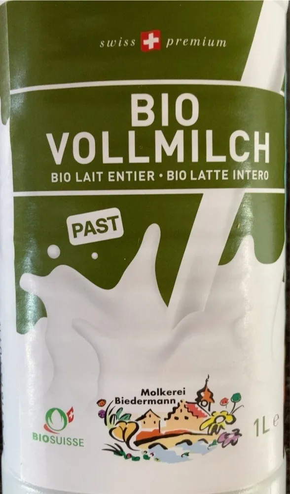 Bio vollmilch