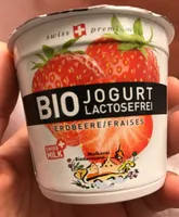 Bio Joghurt Lactosefrei fraises