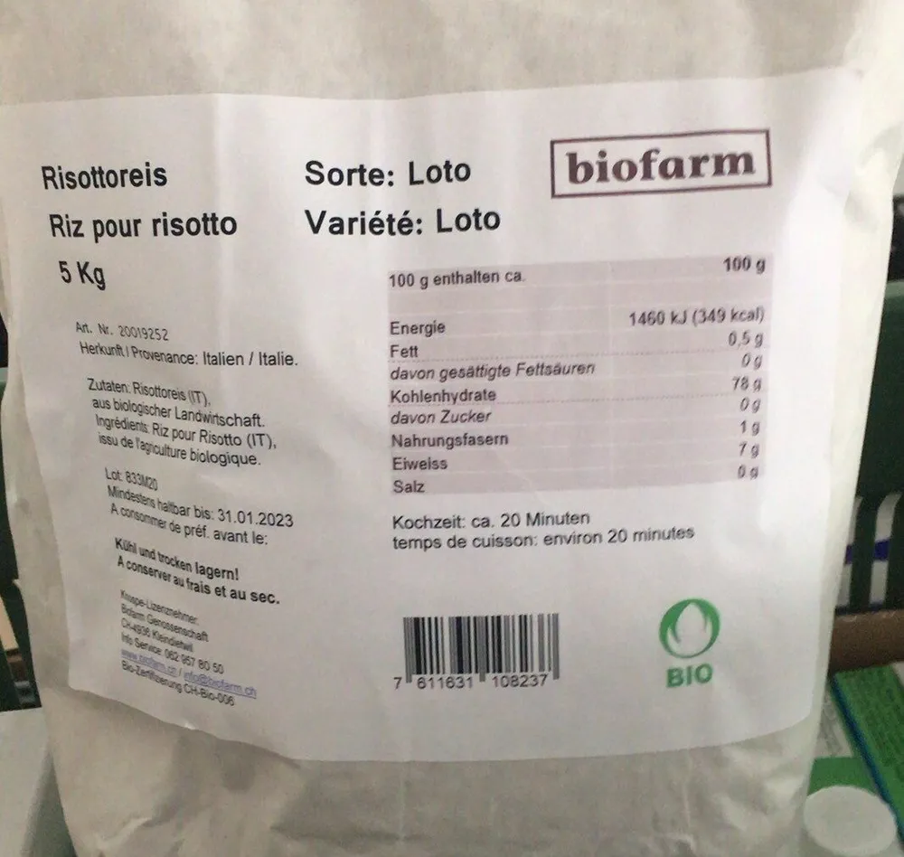 Risottoreis loto