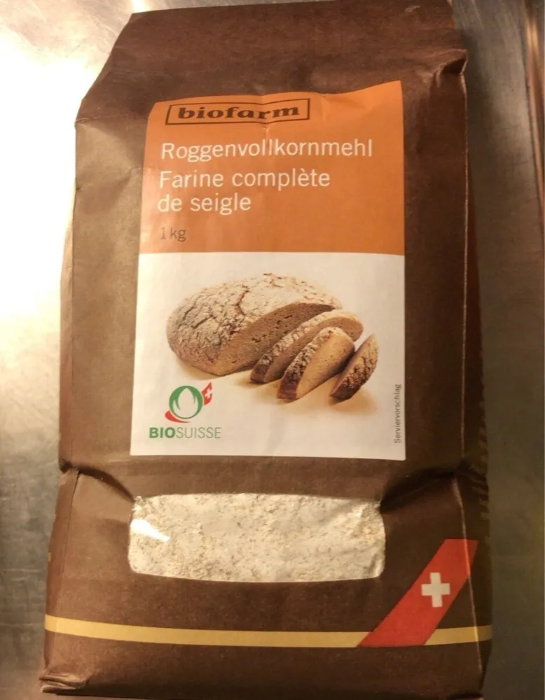 Farine complète de seigle