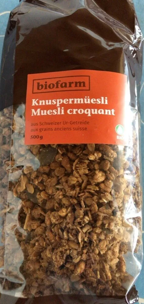 Muesli croquant