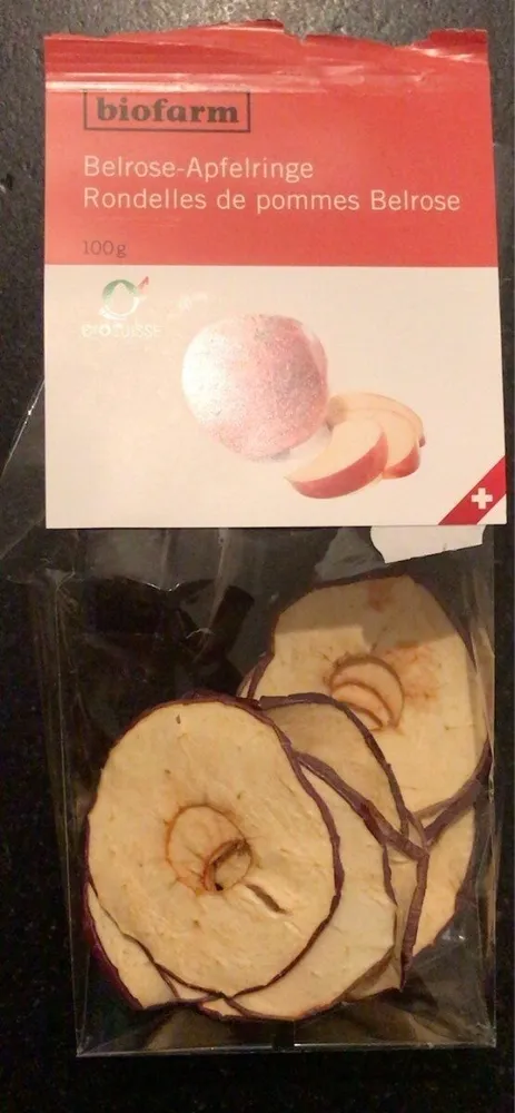 Rondelles de pommes Belrose