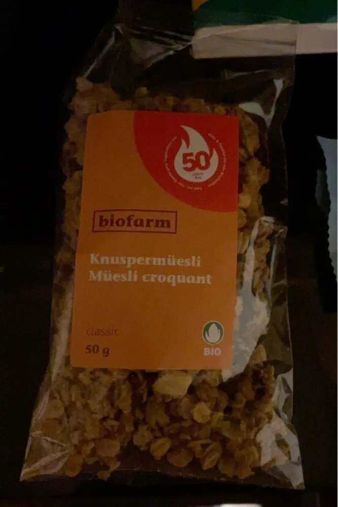 Müesli croquant