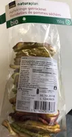 Rondelles de pommes séchées, Bio