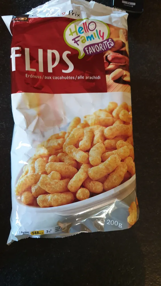 FLIPS aux cacahuètes