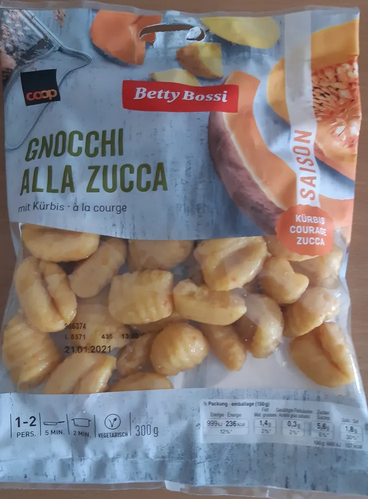 Gnocchi alla Zucca