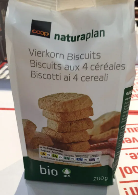 Biscuits aux 4 céréales
