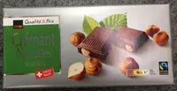 Qualité&Prix : Crémant Noisettes : Cacao 50%