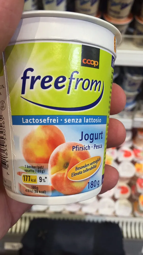 Freefrom Jogurt Lactosfrei Pfirsich
