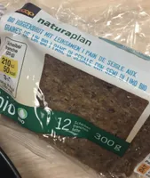 Pain de seigle aux graines de lin