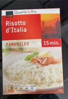 Risotto parboiled