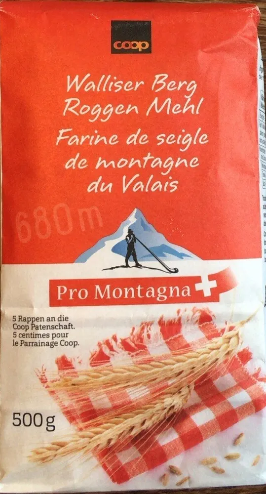 Roggenvollkornmehl Pro Montagna Für unsere Berge. Für unsere Bauern.