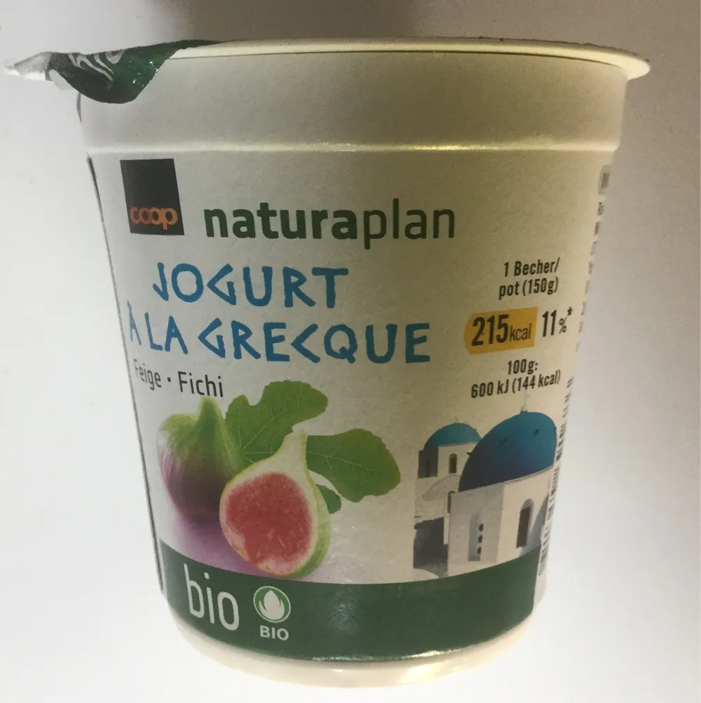 Jogurt à la grecque figue - Bio