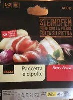 Pizza pancetta e cipolle