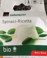 Pizza bio épinards-ricotta