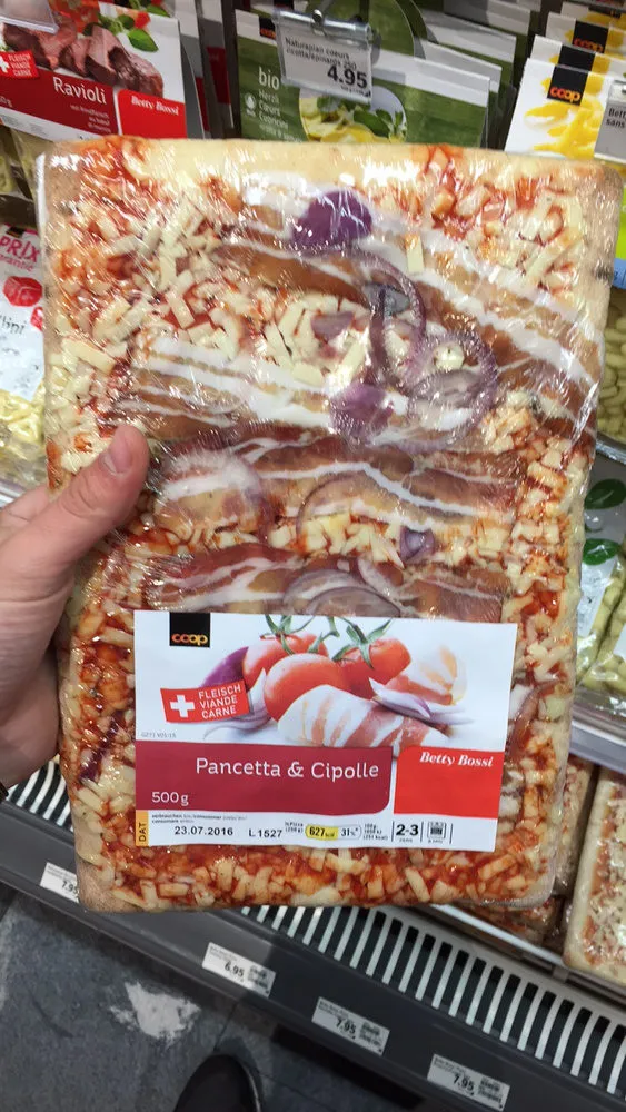 Pancetta e cipole