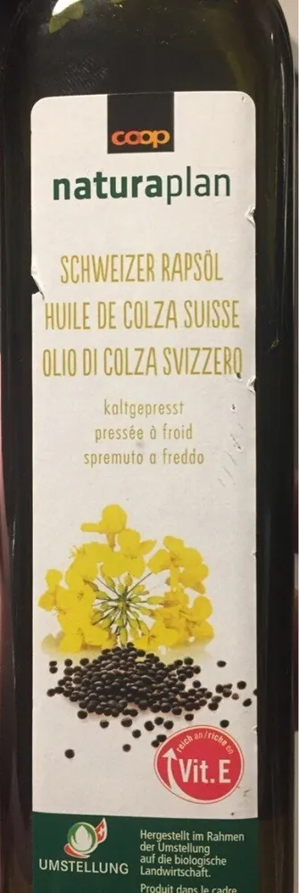 Huile de colza suisse