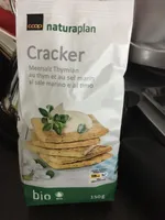Coop Naturaplan Bio Cracker Meersalz Thymian