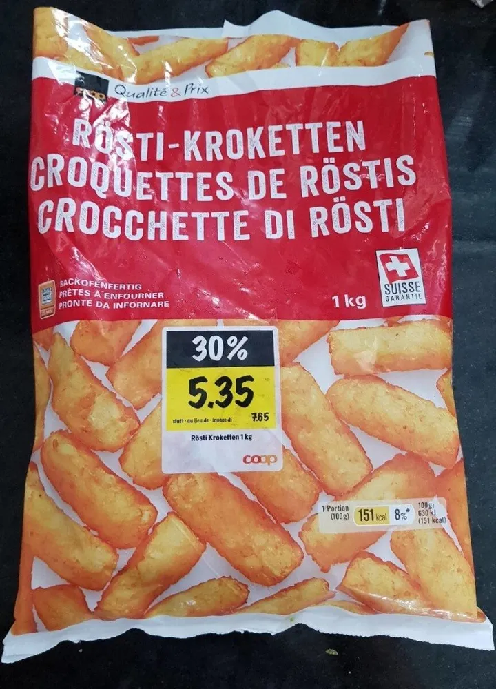 Croquette de röstis