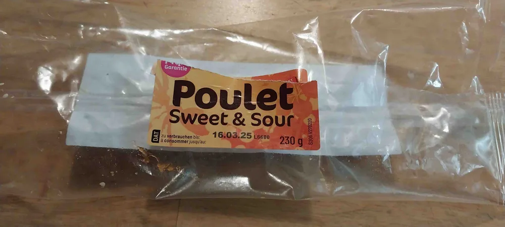 Poulet Sweet and Sour