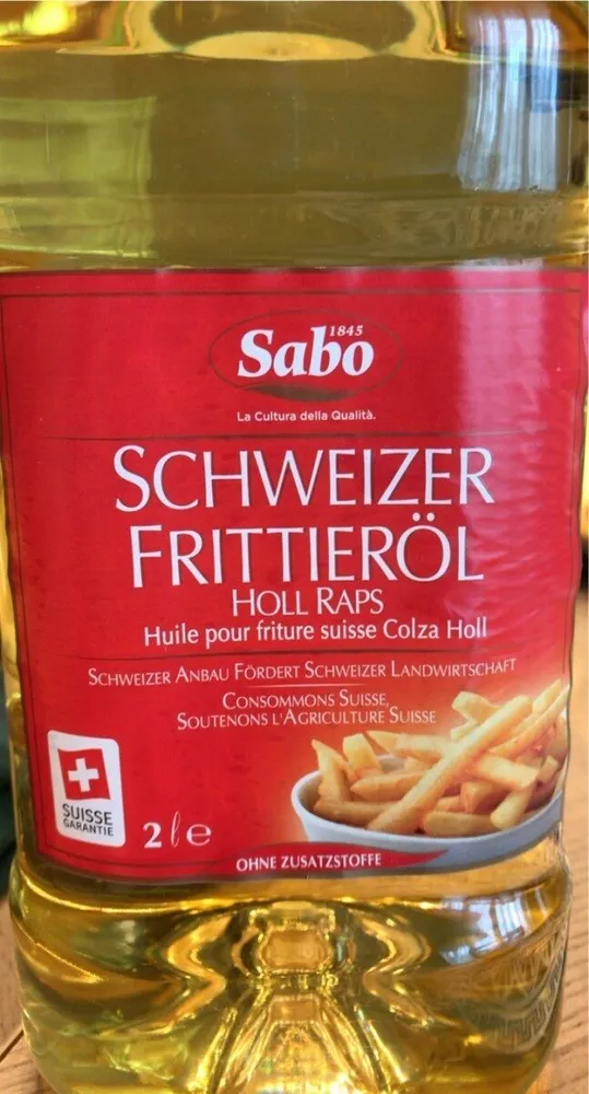 Schweizer Frittieröl