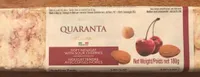 Quaranta Soft Nougat with Sour Cherries