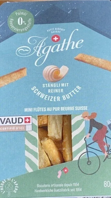 Mini flûtes au pur beurre Suisse
