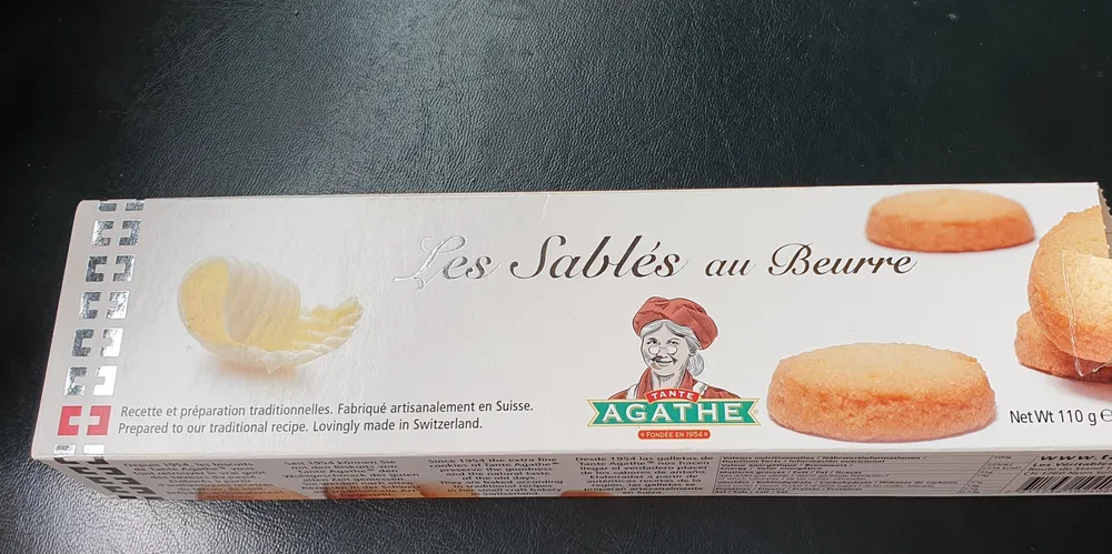 Agathe les sablés au beurre