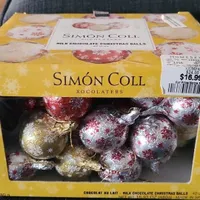 Chocolat boules de Noel