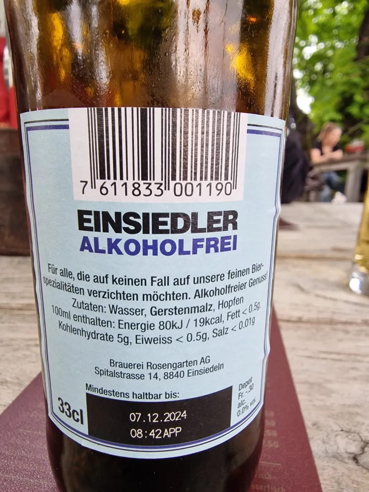 Einsiedler Alkoholfrei