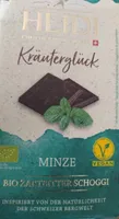 Bio zartbitter Schoggi Minze
